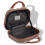VidaXL vidaXL 4 Piece Hardcase Trolley Set Coffee Travel Suitcase Luggage Bag Cabin 6