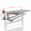 VidaXL vidaXL Towel Rack 6 Tubes Stainless Steel Bathroom Robe Hanger Tail Holder 7