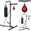 VidaXL Boxing Machine 2 Way Boxing Stand Training Punch Bag Ball Speedball Plate 7