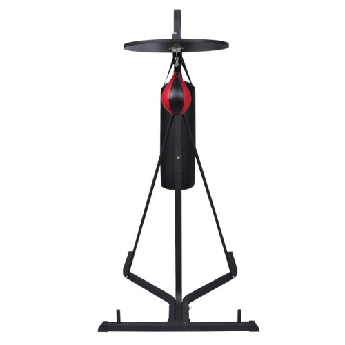 VidaXL Boxing Machine 2 Way Boxing Stand Training Punch Bag Ball Speedball Plate 2