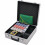 VidaXL vidaXL Combine Poker/Blackjack Casino Game Set with 600 Laser Chips Aluminium 6