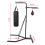 VidaXL Boxing Machine 2 Way Boxing Stand Training Punch Bag Ball Speedball Plate 6