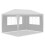 VidaXL vidaXL Party Tent 3x4m with 4 Walls White Patio Garden Gazebo Marquee Pavilion 3