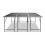 VidaXL Foldable Pasting Table 3pcs Black Aluminium Wallpaper Pasting Craft Project 2