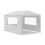 VidaXL vidaXL Party Tent 3x4m with 4 Walls White Patio Garden Gazebo Marquee Pavilion 4