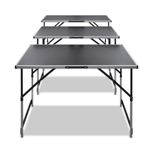 VidaXL vidaXL 3x Pasting Tables Foldable Height Adjustable Home Furniture Desk Stand 1