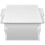 VidaXL vidaXL Coffee Table with 4 Drawers White Living Room Furniture Telephone Stand 5