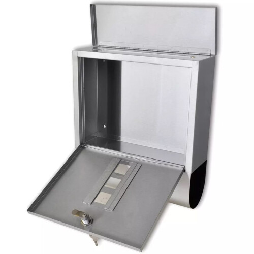 VidaXL vidaXL Briefkasten aus Edelstahl 1