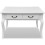 VidaXL vidaXL Coffee Table with 4 Drawers White Living Room Furniture Telephone Stand 4