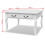 VidaXL vidaXL Coffee Table with 4 Drawers White Living Room Furniture Telephone Stand 7