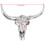 VidaXL vidaXL Skull Head Home Decoration Art Hanging Wall-Mounted Aluminium Silver 6