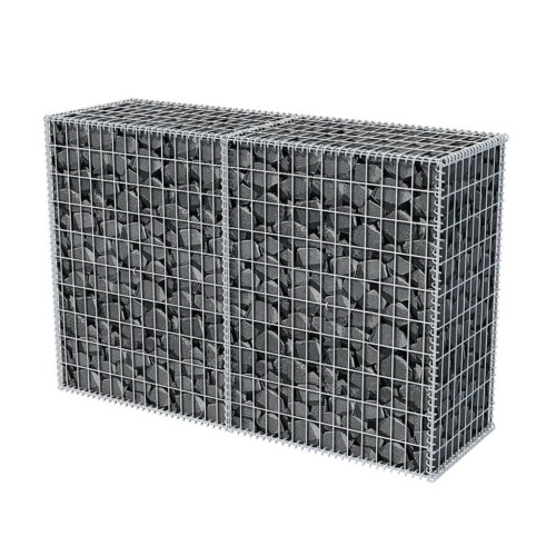 VidaXL vidaXL Gabionenkorb Stahl 15050100 cm 2