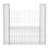 VidaXL vidaXL Gabionenkorb U-Form Stahl 16020150 cm 4