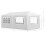 VidaXL vidaXL Party Tent 3x6m with 6 Walls White Patio Garden Gazebo Marquee Pavilion 6
