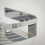 VidaXL Tiger Bathroom Corner Shower Basket Organiser Caddy Chrome Large 1400630346 3