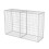 VidaXL vidaXL Gabionenkorb Stahl 15050100 cm 2