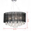 VidaXL vidaXL Chandelier with 85 Crystals Black Chandelier Lamp Pendant Lighting 6