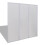 VidaXL Shower Bath Screen Wall Folding Shower Door 3 Panels Foldable 117 x 120 cm 2