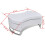 VidaXL vidaXL Coffee Table Shape-adjustable High Gloss White Living Room Furniture 5