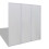 VidaXL Shower Bath Screen Wall Folding Shower Door 3 Panels Foldable 141 x 132 cm 2