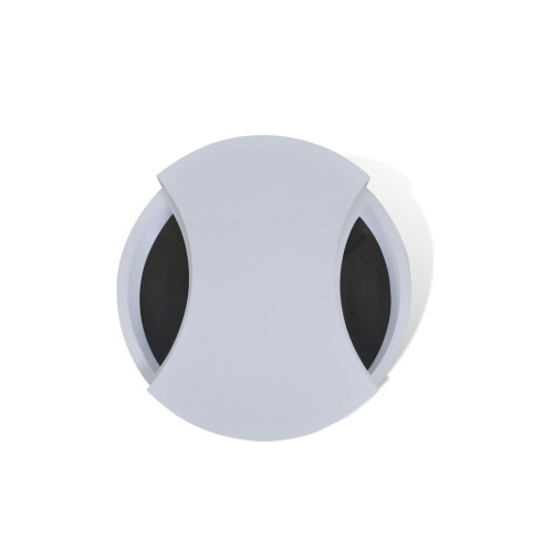 VidaXL vidaXL Coffee Table Shape-adjustable High Gloss White Living Room Furniture 2