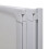 VidaXL Shower Bath Screen Wall Folding Shower Door 3 Panels Foldable 117 x 120 cm 5