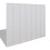 VidaXL Shower Bath Screen Wall Door 7 Panels Foldable with Towel Rack 140 x 168 cm 3