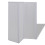 VidaXL Shower Bath Screen Wall Folding Shower Door 3 Panels Foldable 117 x 120 cm 4