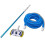 VidaXL vidaXL Pool Cleaning Tool Vacuum with Telescopic Pole and Hose Sweep Broom 2