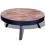 VidaXL vidaXL Reclaimed Teak Wood Coffee Table Round Living Room Telephone Stand 4