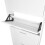 VidaXL vidaXL Wooden Shoe Cabinet with 5 Compartments White Storage Rack Organiser 5
