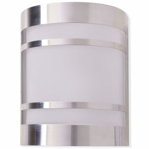 VidaXL vidaXL Outdoor Wall Light Stainless Steel Garden Patio Lighting Floodlight 2