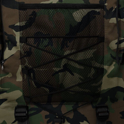 VidaXL Army-Style Backpack Rucksack Travel Hiking Camping Bag XXL 100 L Camouflage 1