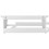 VidaXL vidaXL Coat Rack MDF White Baroque Style Clothes Storage Hanger Holder Hook 4