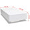 VidaXL vidaXL White High Gloss Modern Coffee Table 5
