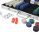 VidaXL vidaXL Poker Set with 500 Chips Aluminium Playing Card Game Case Casino Dice 3