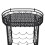 VidaXL vidaXL Metal Wine Rack With 9 Bottle Hooks | Wine Storage Unit 4