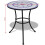 VidaXL vidaXL Mosaic Table 60cm Blue and White Outdoor Garden Balcony Patio Furniture 5