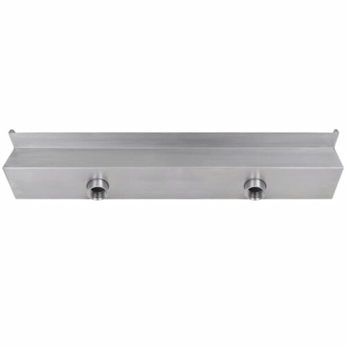 VidaXL vidaXL Waterfall Pool Fountain Stainless Steel 60cm Rectangular Decoration 2