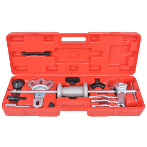 VidaXL vidaXL 17 Piece 9-way Slide Hammer Puller Set Garage Car Gear Bearing Drive 1