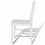 VidaXL vidaXL 2x Dining Chairs Wood White Home Kitchen Living Room Furniture Seat 4