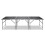 VidaXL Foldable Pasting Table 3pcs Black Aluminium Wallpaper Pasting Craft Project 4