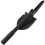 VidaXL vidaXL Folding Spade Shovel Pick Axe Camping Digging Tool Carbon Steel Black 5