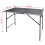 VidaXL Foldable Pasting Table 3pcs Black Aluminium Wallpaper Pasting Craft Project 7