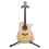 VidaXL Durable Telescopic Tripod Single Guitar Bass Floor Stand Adjustable Foldable 5