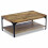 VidaXL vidaXL Coffee Couch Side Table Desk Furniture with One Shelf Home Mango Wood 4