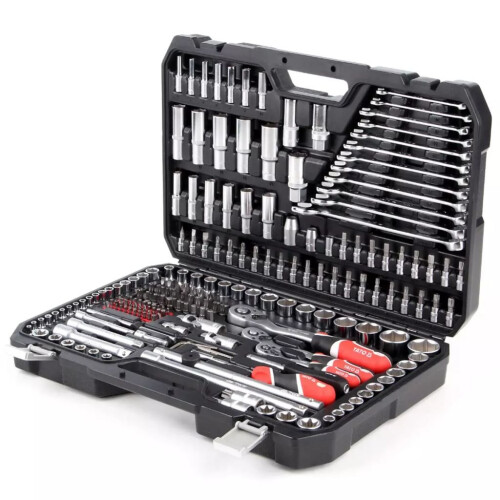 VidaXL YATO 216 Piece Ratcheting Socket Spanner Set High-precision Tool YT-38841 1