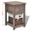 VidaXL vidaXL 2x Bedside Cabinets Wood Brown Bedroom Nightstand Side Table Furniture 7
