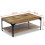 VidaXL vidaXL Coffee Couch Side Table Desk Furniture with One Shelf Home Mango Wood 7