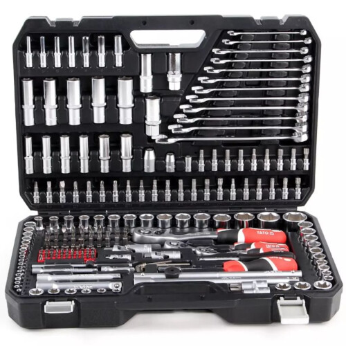 VidaXL YATO 216 Piece Ratcheting Socket Spanner Set High-precision Tool YT-38841 2